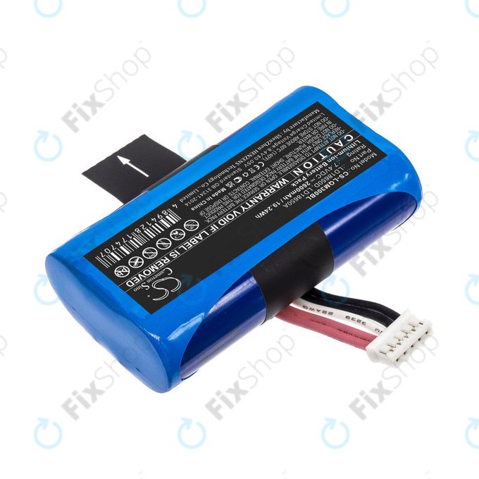 Μπαταρία για Ingenico Apos A8, 2600mAh, Li-Ion, 7.4V, LD18650D, HQ