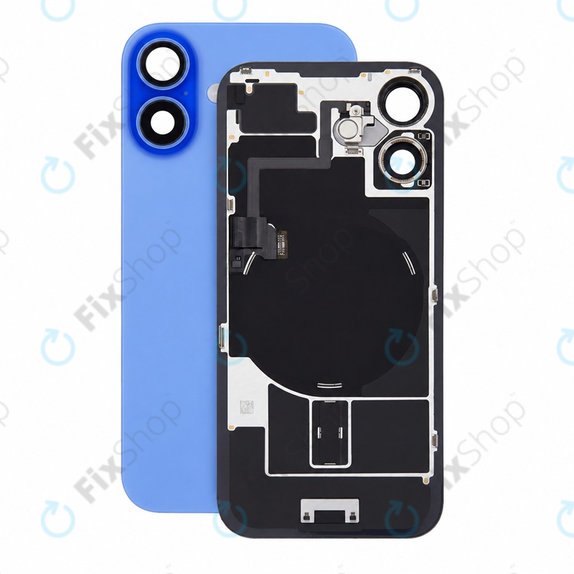 Γυαλί πίσω περιβλήματος για iPhone 16, Ultramarine, Pulled A