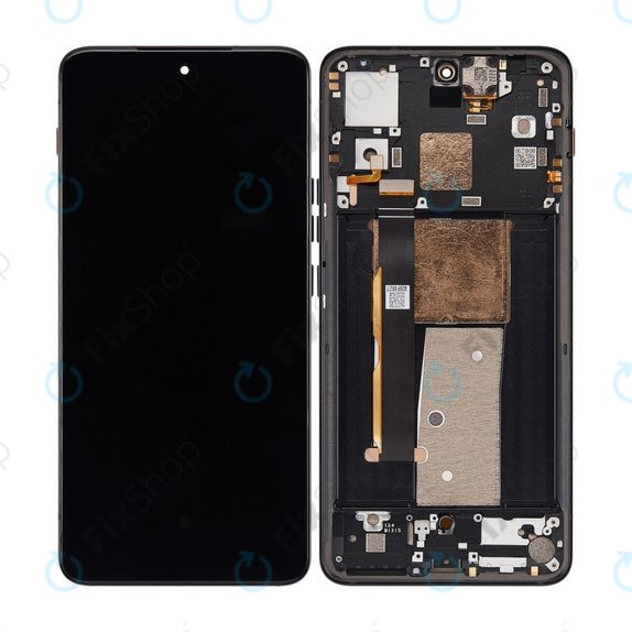 Συγκρότημα οθόνης για Motorola Thinkphone, Carbon Black