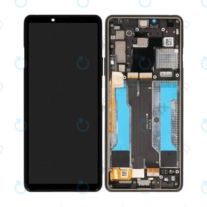 LCD Display Assembly για Sony Xperia 10 III | Μαύρο, Black | Service Pack