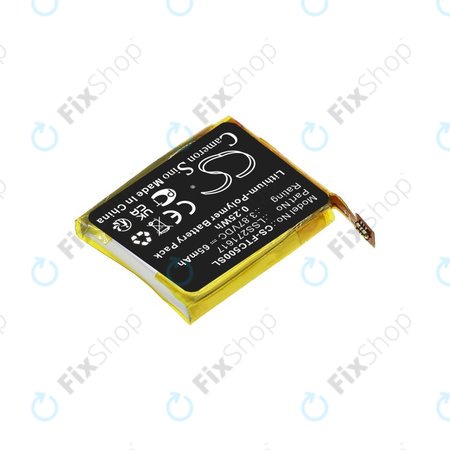 Μπαταρία για Fitbit Charge 5, 65mAh, Li-Pol, 3.87V, LSS271617, HQ