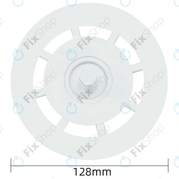 Θήκη Πανιού Σφουγγαρίστρας (Λευκό) για Xiaomi Roborock Q Revo, P10k, White