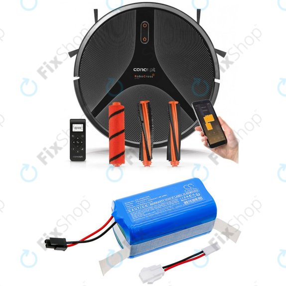 Μπαταρία για Concept VR2020, VR2110, VR3105, 3350mAh, Li-Ion, 14.4V, PNC423894511, HQ