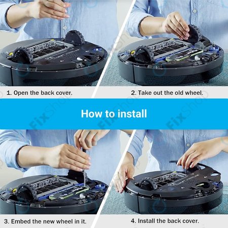 Τροχός με Κινητήρα (Δεξιός) για iRobot Roomba 500 | 600 | 700 | 800 | 900-series