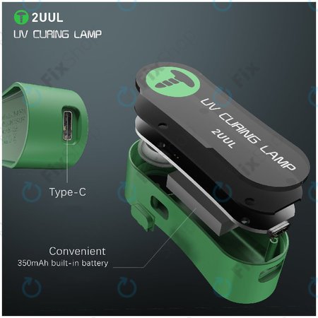 Μίνι λάμπα πολυμερισμού UV, 2UUL SC08