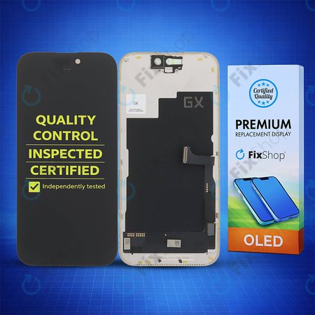 Συγκρότημα οθόνης για iPhone 15 Pro, FixPremium Hard OLED