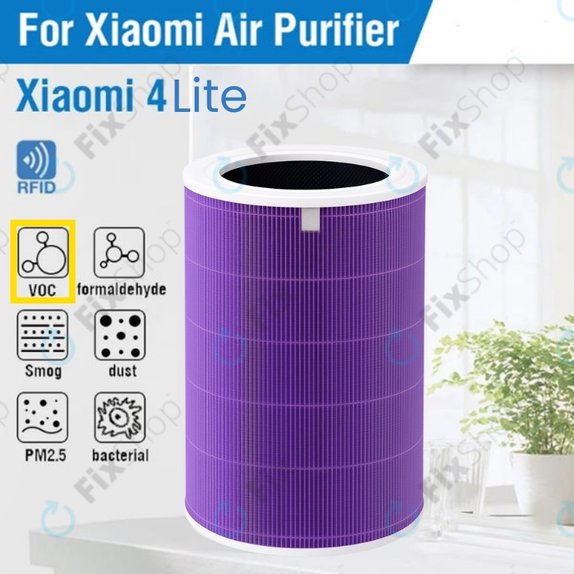 HEPA φίλτρο (Αντι-οσμών) (Μωβ) για Xiaomi Mi Air Purifier 4 Lite