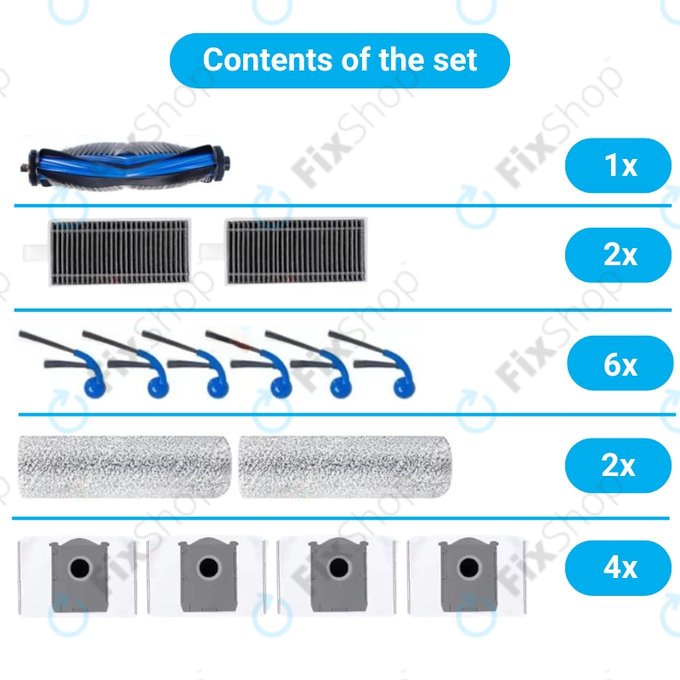Ολοκληρωμένο Σετ για Ecovacs T80 Omni | T80