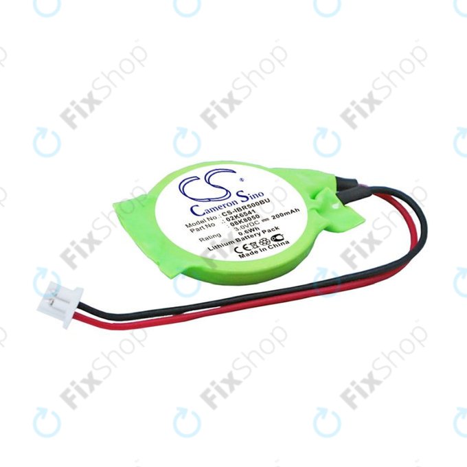 Εφεδρική μπαταρία για Lenovo Thinkpad, 200mAh, Lithium, 3V, 02K6541, HQ