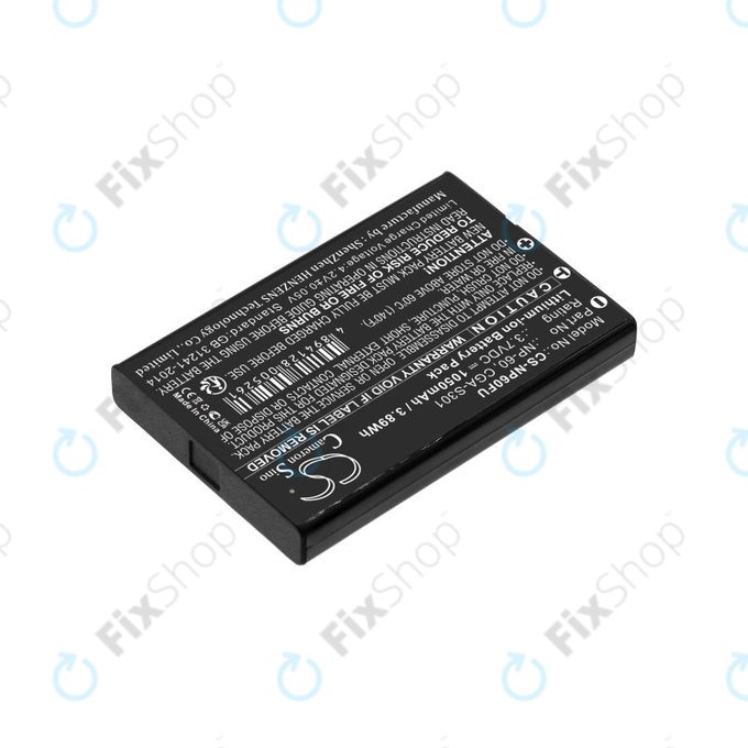 Μπαταρία για Agfa, HP Photosmart, Toshiba Camileo, 1050mAh, Li-Ion, 3.7V, NP-60, COMA-BP1, HQ