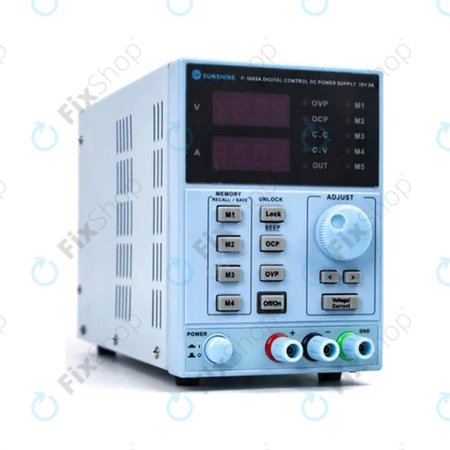 Ρυθμιζόμενο Τροφοδοτικό DC Sunshine P-3005A - 0-30V, 0-5A