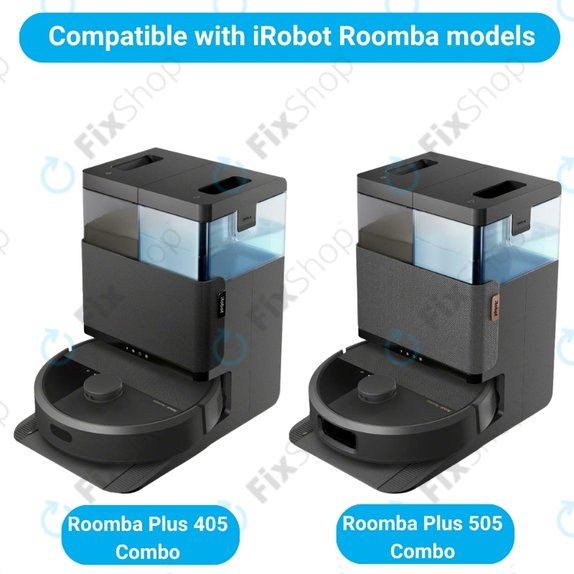 Σετ ανταλλακτικών για iRobot Roomba Plus 405 Combo, 505 Combo (2x Κύρια βούρτσα, 4x Φίλτρο, 4x Πλαϊνή Βούρτσα, 8x Πανί Σφουγγαρίστρας, 4x Σακούλα σκόνης)