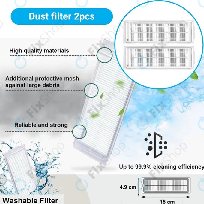 Standard Σετ για Xiaomi Viomi V2 | V2 Pro | V3 | SE | Mi Robot Vacuum Mop Pro (P) | 2S