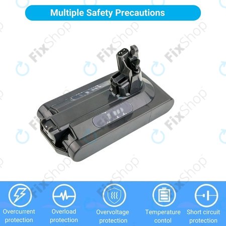 Μπαταρία για Dyson V10, 969352-02, SV12, 206340, 25.2V, 2500mAh, HQ