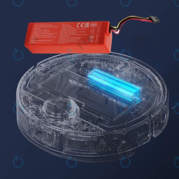 Μπαταρία για Xiaomi Mi Robot Vacuum Mop 2 (Mijia 2C), 2 Pro, P1904-4S2P-MM, Li-Ion, 14.4V 6500mAh