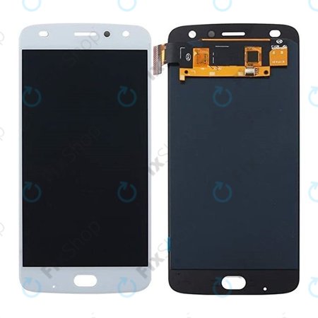 Οθόνη με οθόνη αφής για Motorola Moto Z2 Play, XT1710-09, Λευκό, White, Aftermarket