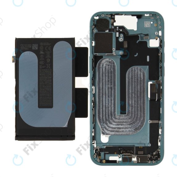 Μεσαίο πλαίσιο με μπαταρία για iPhone 16 Plus | Green | ZD076-00688 | Genuine Apple