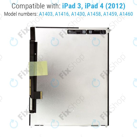 Οθόνη LCD για Apple iPad 3, iPad 4, Refurbished