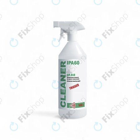 Ισοπροπανόλη 60%, 1000 ml, με ψεκαστήρα, Cleanser IPA