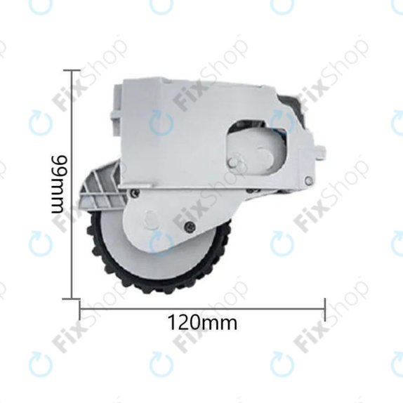 Τροχός με Κινητήρα (Αριστερός) για Xiaomi Dreame F9 | Mi Robot Vacuum Mop (Mijia 1C) | 2 Pro+ (Mijia 1T) | Λευκό | White
