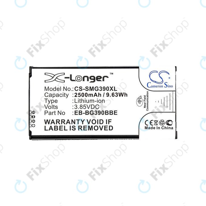 Μπαταρία για Samsung Xcover 4 G390F, EB-BG390BBE, 2500mAh, HQ