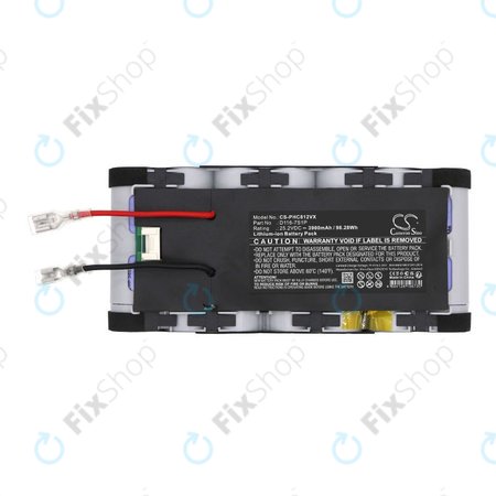 Μπαταρία για Philips Aqua Plus 8000, XC8349/01, XW8122/82, 3900mAh, Li-Ion, 25.2V, D116-7S1P, HQ