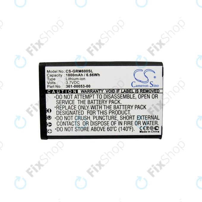 Μπαταρία για Garmin Alpha 200, Montana 600t Camo, 1800mAh, Li-Ion, 3.7V, 361-00053-00, HQ