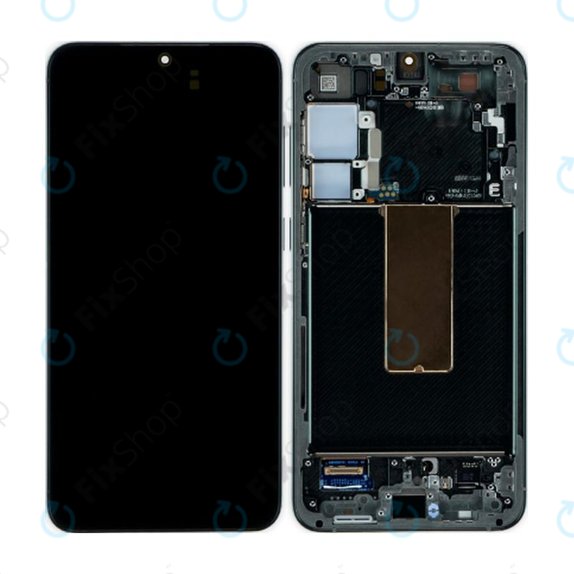 Συγκρότημα οθόνης για Samsung S23 Plus, S916B, Phantom Black