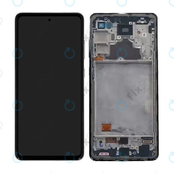 Συγκρότημα οθόνης για Samsung A52, A525F, A526B, Awesome White, Service Pack