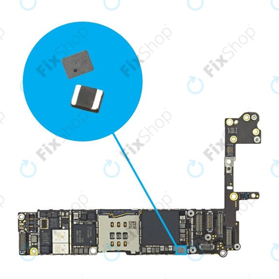 Οπίσθια δίοδος φωτισμού για iPhone 6, 6 Plus