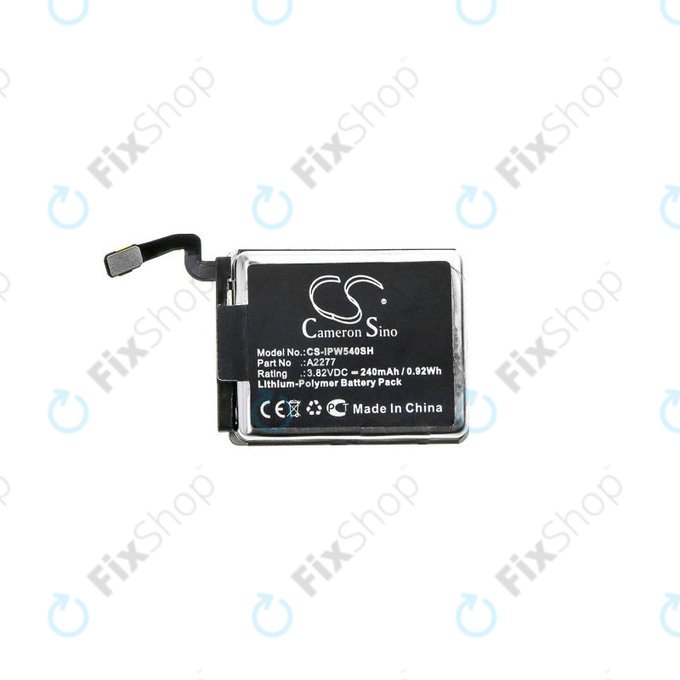 Μπαταρία για Apple Watch 5 40 mm, 240mAh, Li-Pol, 3.82 V, A2277, HQ