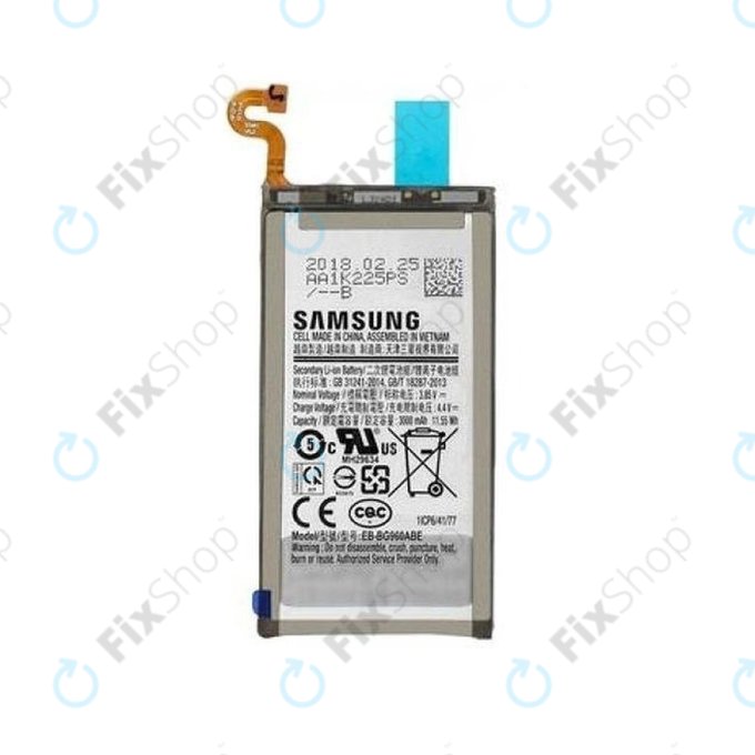 Battery για Samsung S9 G960F | GH82-15963A | GH82-16021A | EB-BG960ABE | 3000mAh | Service Pack