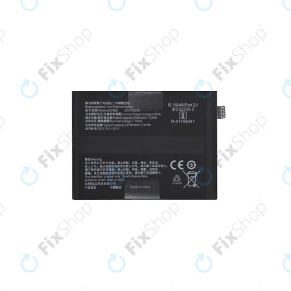 Μπαταρία για OnePlus 9 LE2110 LE2111 LE2115, BLP829, 4500mAh