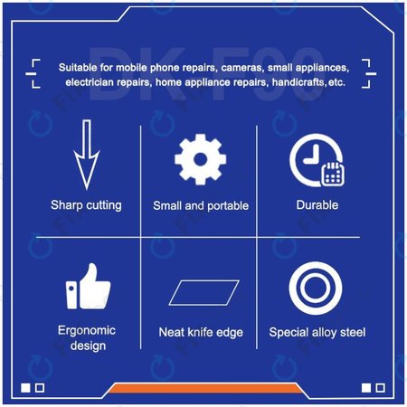 Επίπεδη Πένσα 90° για Relife DK-F90
