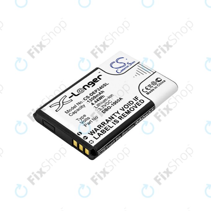 Μπαταρία για Doro 1370, 1372, 2404, 6040, 1200mAh, Li-ion, 3.7V, DBO-1000A, HQ
