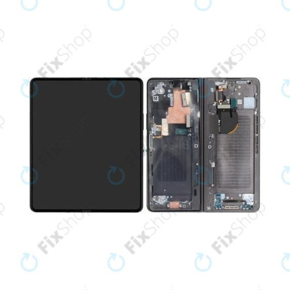 Συγκρότημα οθόνης για Samsung Z Fold 5, F946B, Gray, Service Pack