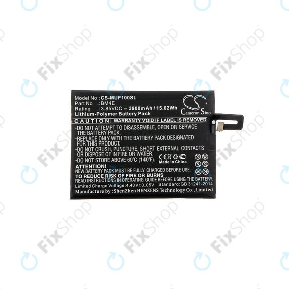 Μπαταρία για Pocophone M1805e10a, Pocophone Poco F1, 3900mAh, Li-Pol, 3.85 V, BM4E, HQ