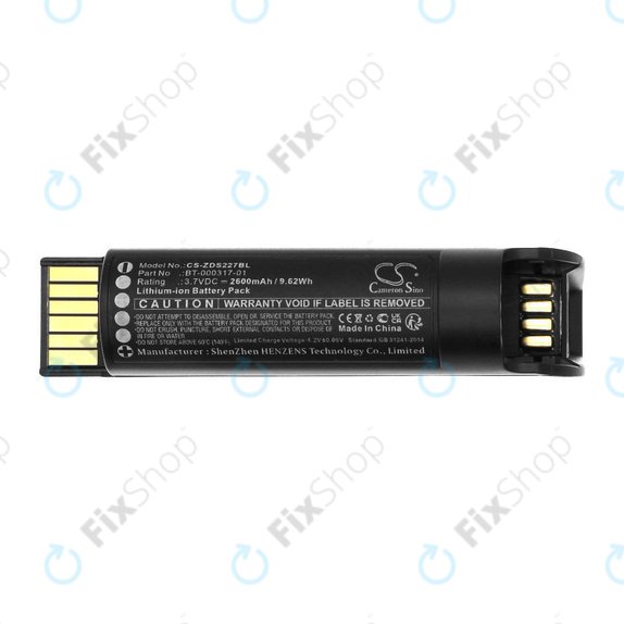 Μπαταρία για Zebra CR2278, DS22, 2600mAh, Li-Ion, 3.7V, BT-000317-01, HQ