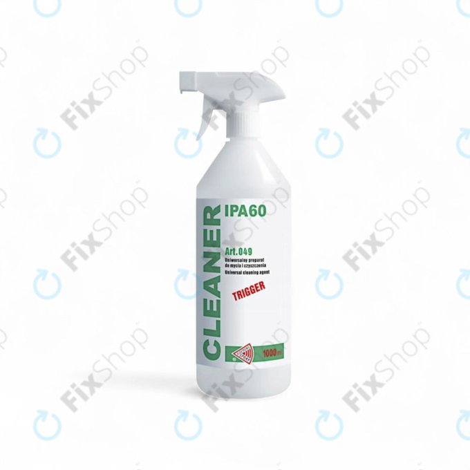 Ισοπροπανόλη 60%, 1000 ml, με ψεκαστήρα, Cleanser IPA