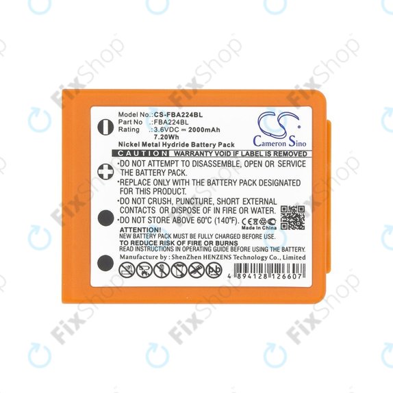 Battery για HBC Radiomatic Keynote | Linus 4 | Micron 4 | 5 | 6 | 7 | Patrol D | Quadrix | Vector Pro | BA223000 | BA223030 | FUB6 | 2000mAh | HQ