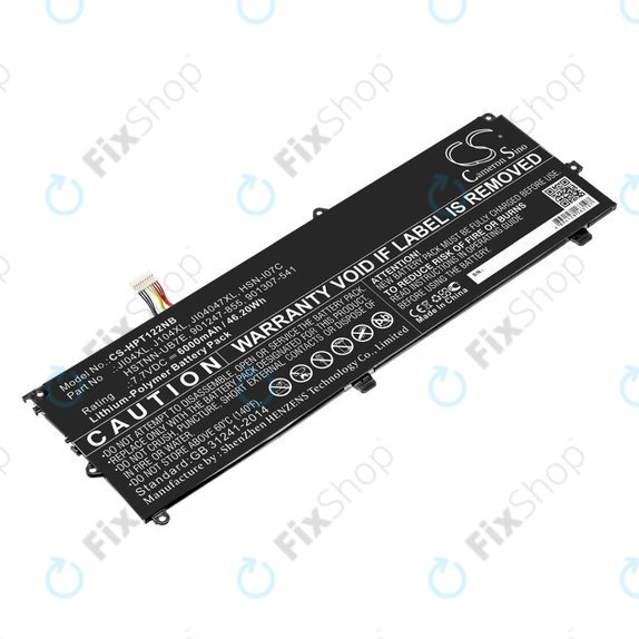Μπαταρία για HP Elite X2 1012 G2, 6000mAh, Li-Pol, 7.7V, JI04XL, HQ