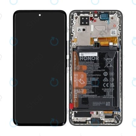LCD Display Assembly με Battery για Honor 200 | 0235AKHV | Μαύρο, Black | Service Pack