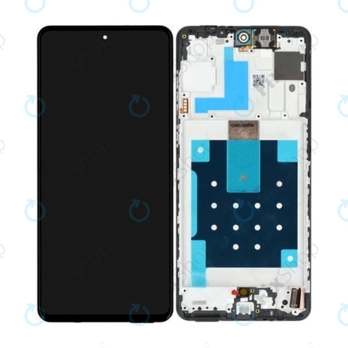 Συγκρότημα οθόνης για Samsung M55, M556B, Μαύρο, Black, Service Pack