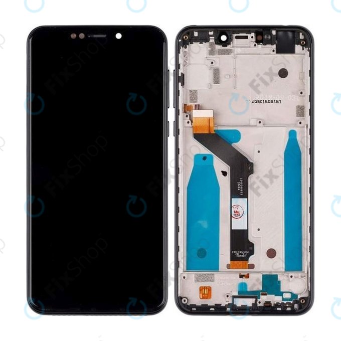 Συγκρότημα οθόνης για Motorola One (P30 Play), Μαύρο, Black, Aftermarket