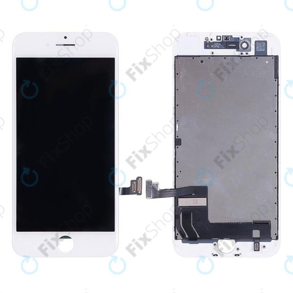 Οθόνη In-Cell για iPhone 7, White, Αφής με πλαίσιο, FixPremium