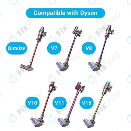 Κεφαλή Διπλού Κυλίνδρου για Dyson V-series | Outsize