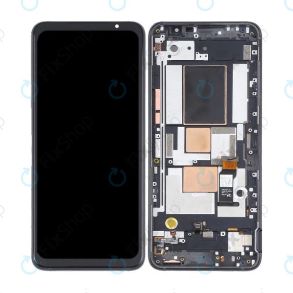 Συγκρότημα οθόνης για Asus ROG Phone 5, ZS673KS, Phantom Black