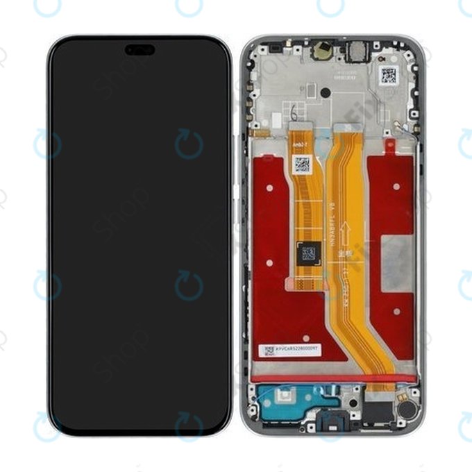 LCD Display Assembly για Honor 400 Lite | 0235ANTG | Velvet Grey | Genuine Service Pack