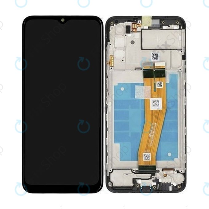 Συγκρότημα οθόνης για Samsung A03s, A037G, Non EU, Genuine Service Pack