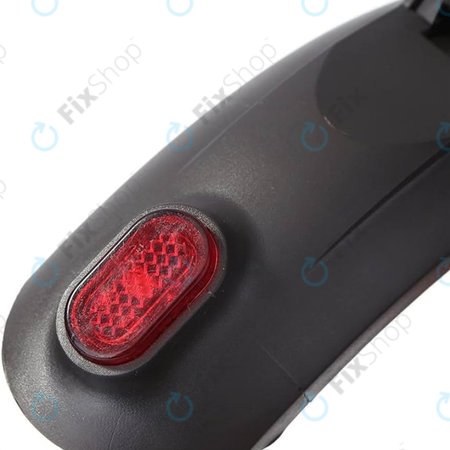 Πίσω Φτερό + Φως + Καλώδιο για Kugoo S1 | S1 Pro | S2 | S3 | Μαύρο | Black